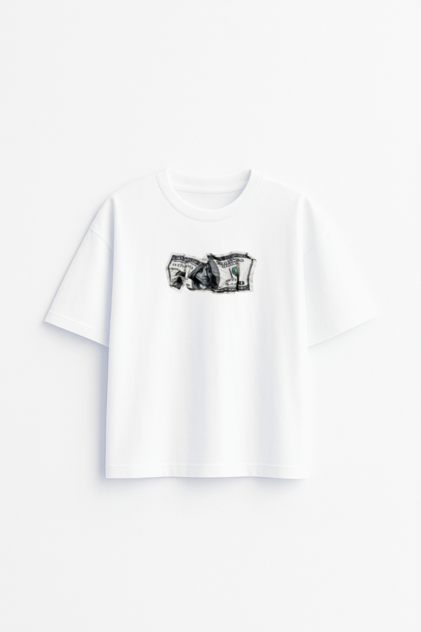 TORA Money Is The Motive Oversized Tee - Image 4