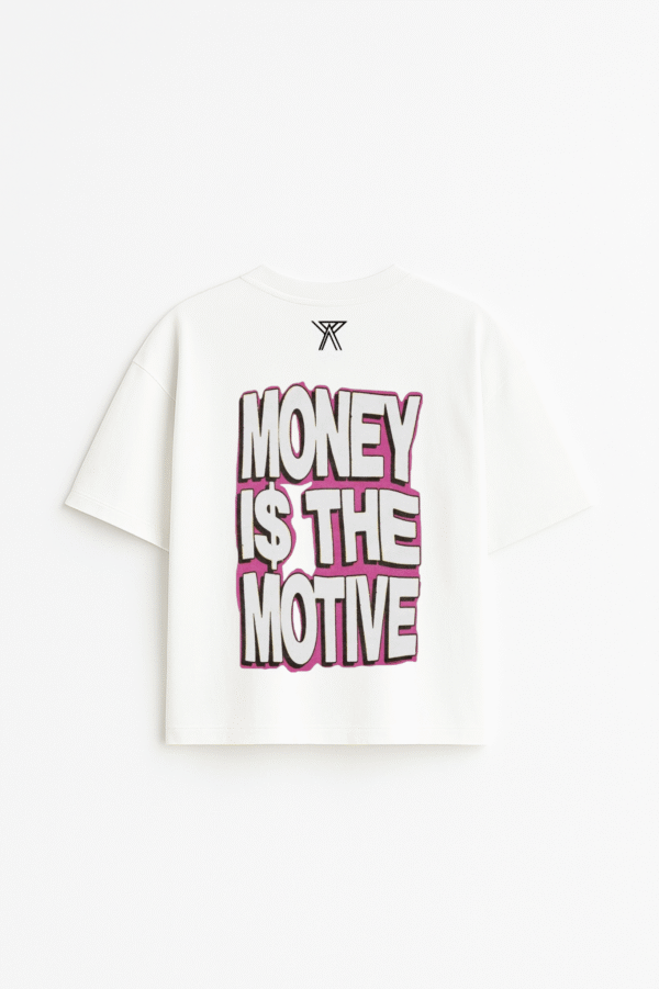 TORA Money Is The Motive Oversized Tee - Image 2